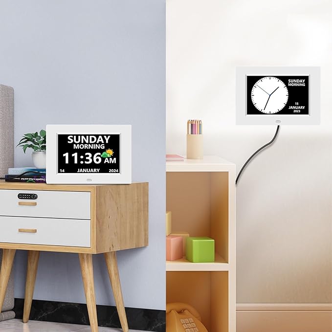 LXBYJKJ 7 Inch Digital Clock - Image 5