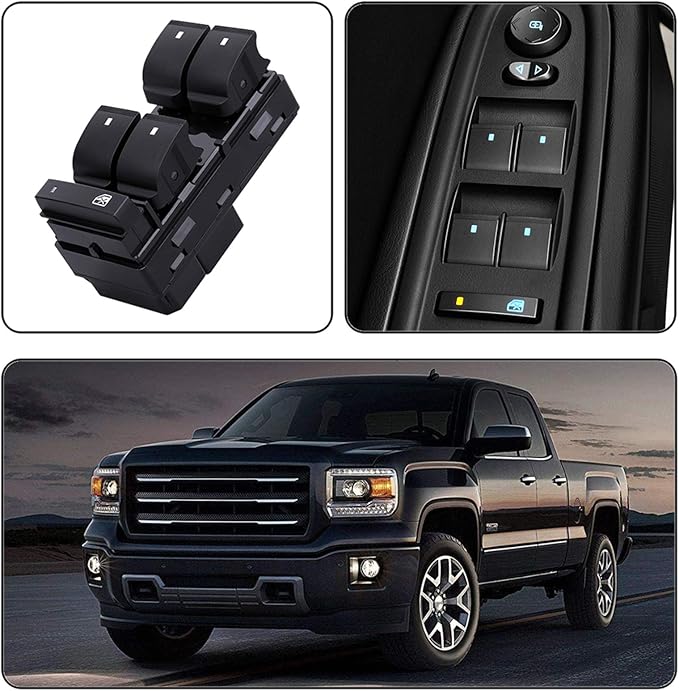 AiYiGu Driver Side Power Window Switch & 3 Pcs Passenger Window Switches - Image 6