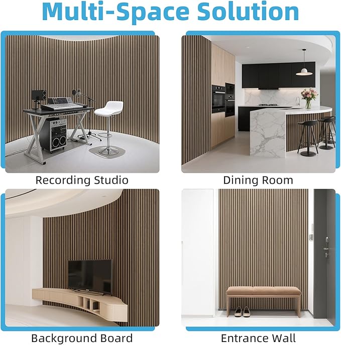 Art3d 1-Pack Acoustic Wood Slat Wall Panel - Image 9