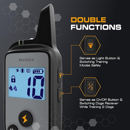 INVIROX 2026 Edition Dog Training Collar, 123 Levels - Image 7
