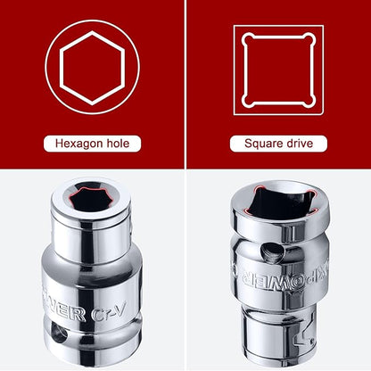MAXPOWER Hex Bit Holder Socket Set - Image 5