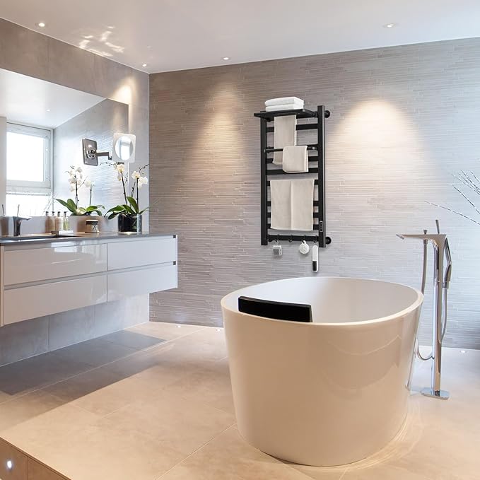 Electric Towel Warmer, Wall Mounted Heated Towel Racks - Image 6