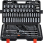 VEVOR Mechanics Tool Set, 159-Piece Mechanic Tool Kit, 1/4 in, 3/8 in, and 1/2 by VEVOR