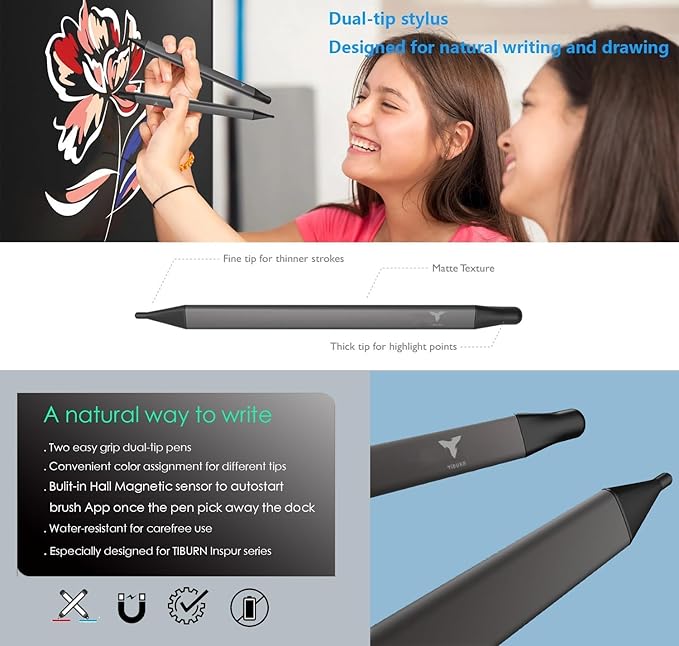 Tiburn INSPUR 65" Ultra 4K UHD Smart Board | Android 13 & Windows 11 Pro Dual OS - Image 4