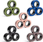 Cevioce 15 PCS Magnetic Ring Fidget Toys Set, ADHD Anxiety Magnetic Finger by Cevioce