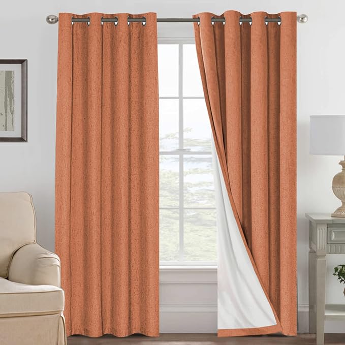 H.VERSAILTEX Halloween Curtains 100% Blackout Curtains by HVERSAILTEX