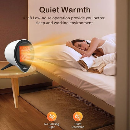 Small Ceramic Heaters for Indoor Use, 1500W PTC Electric Heating - Image 5
