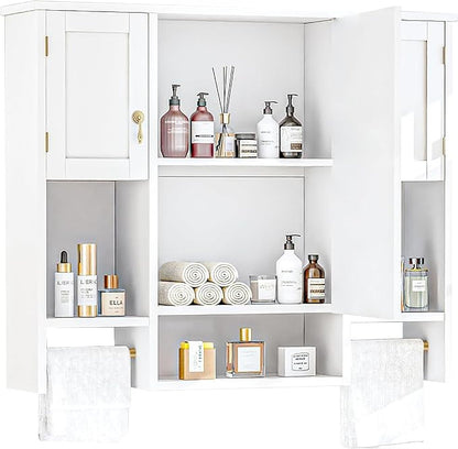 VECELO Bathroom Wall Cabinet - Image 7