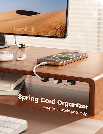 Lamicall Cable Clips, Spring Cord Organizer Holder - Image 2
