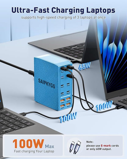 SAIPKYGS USB Charging Station, 12-Port USB C Charger Block - Image 3