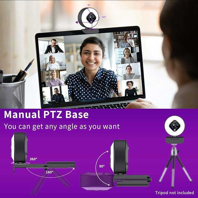 Angetube Streaming Webcam 1080P - Image 6