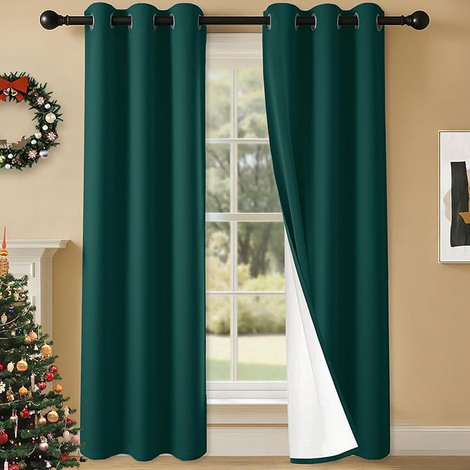 100% Blackout Curtains 84 Inch Length by Unknown