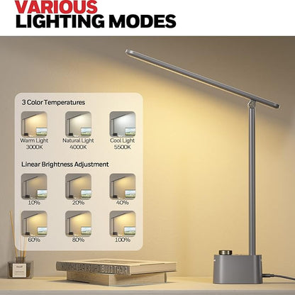 Honeywell HWT-H01 LED Desk Lamp Stepless Dimmable Table Lamp - Image 3