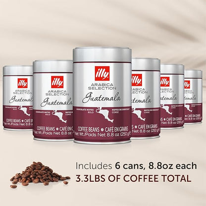 illy Whole Bean Coffee, Guatemala Single Origin Dark Roast, 100% Arabica - Image 2