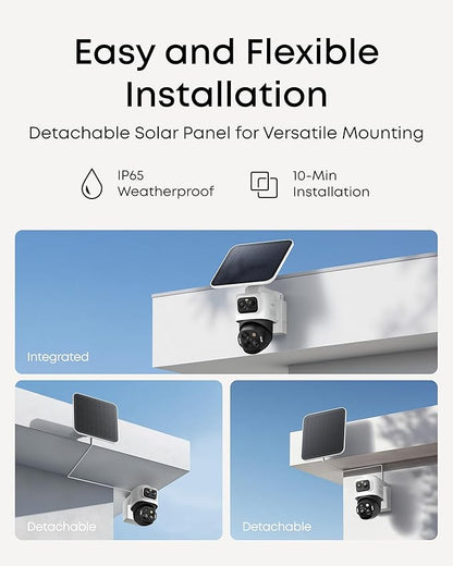 eufy Security eufyCam S4 4-Cam Kit, 4K Solar Camera Wireless Outdoor, Triple - Image 7