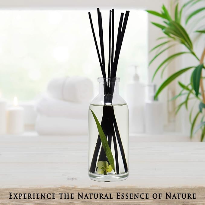Urban Naturals Lemongrass Verbena Reed Diffuser Scented Sticks Set | Mind & - Image 7