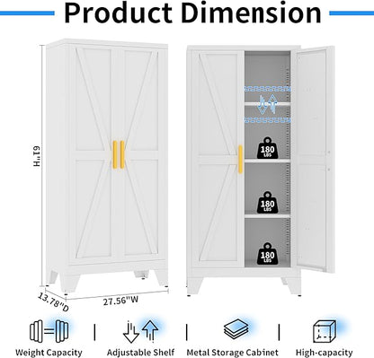 61" Tall Pantry Cabinet, Kitchen Pantry Storage Cabinets - Image 3