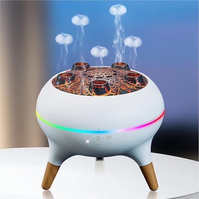 Essential Oil Diffuser 250ML, Jellyfish Diffuser Air Humidifiers Sound Pickup by HOME