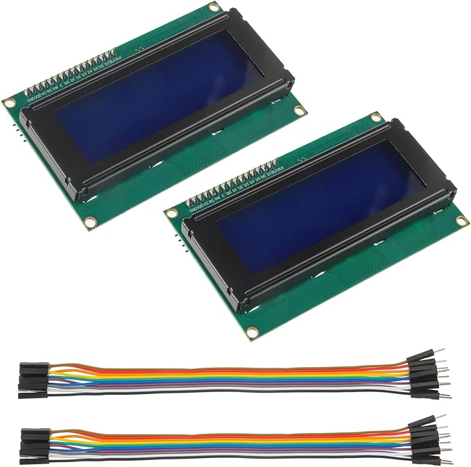 HUAREW 2pcs I2C IIC TWI 2004 Serial LCD Display Module 20x4 Compatible by HUAREW