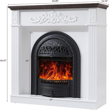 45" Birdcage-Style Electric Fireplace - Image 2