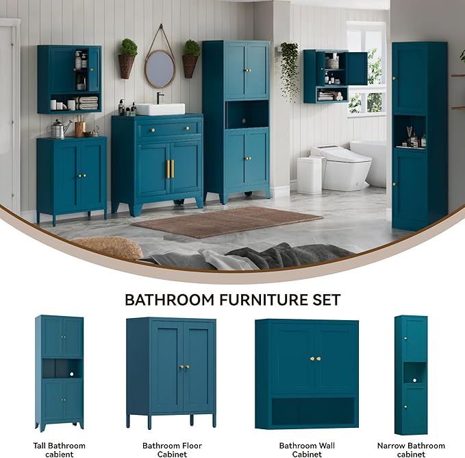 Metal Pantry Storage Cabinet, Microwave Stand - Image 7