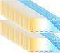 AIKVSXER 48 Pack 2x4 LED Flat Panel Light, Bright 9100LM Office Kitchen LED by AIKVSXER