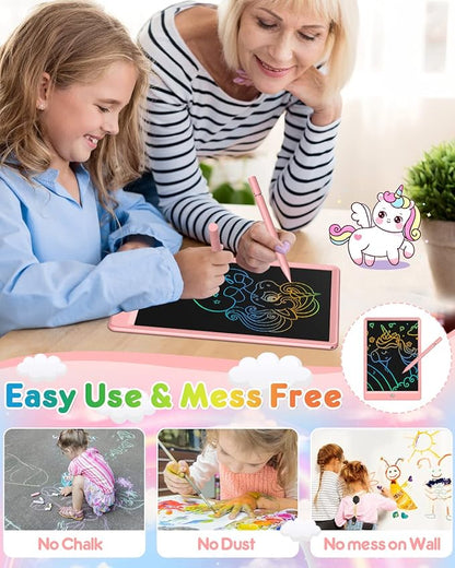 FLUESTON LCD Writing Tablet, 10 Inch Doodle Board Toys Gifts - Image 4