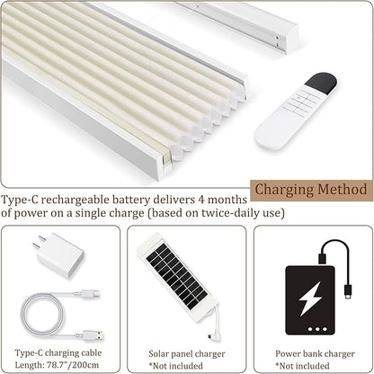 LEXEN Smart Top Down Bottom Up Honeycomb Shades - Image 3