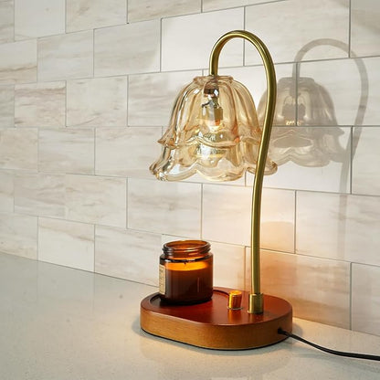 Vamos Tile 100-Piece Glossy Wooden Marble Grain Peel and Stick Backsplash Tile - Image 2