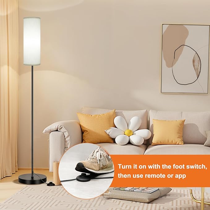 FRIDEKO HOME Floor Lamp, Color Changing Ambient Lighting - Image 7