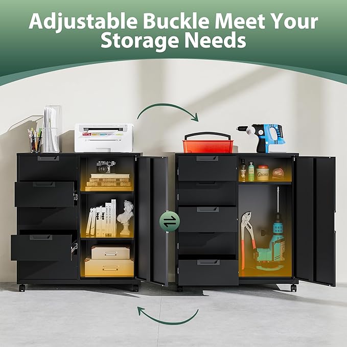 MIIIKO 5 Drawer Storage Cabinet - Image 7