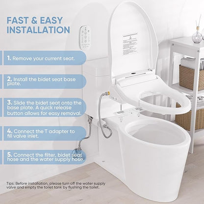 LEIVI Electric Bidet Toilet Seat - Image 4