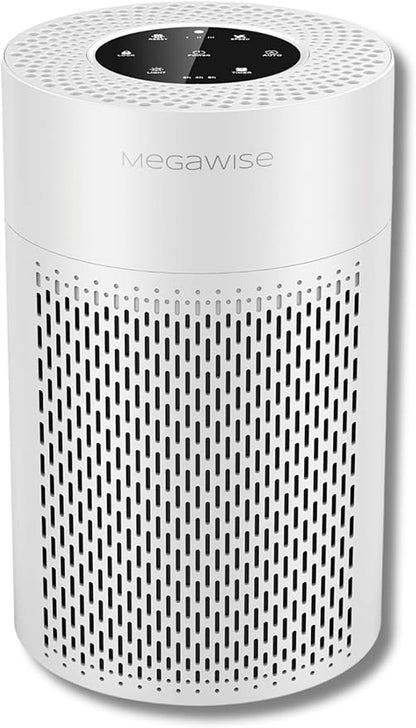 MEGAWISE Air Purifier for Home, Bedroom & Office, H13 True HEPA Filter by MEGAWISE