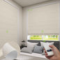 ZSTARR Smart Roman Shades Rechargeable Motorized Blinds by ZSTARR