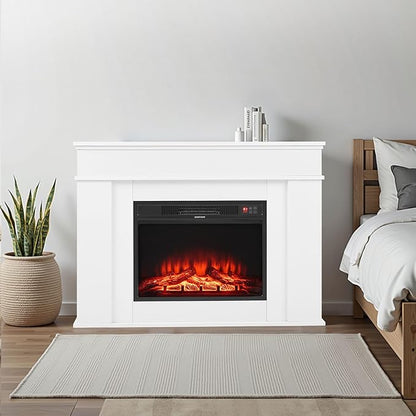 VEVOR 43 inch Freestanding Fireplaces, 1500W 5120BTU Fake Electric Fireplace - Image 8