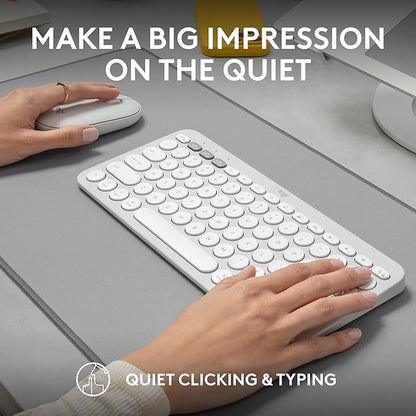 Logitech Pebble 2 Combo for Mac, Wireless Keyboard and Mouse, Quiet and Portable - Image 8