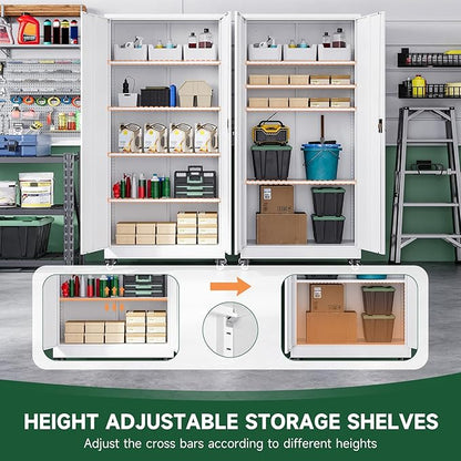 Letaya Metal Garage Storage Cabinets - Image 5