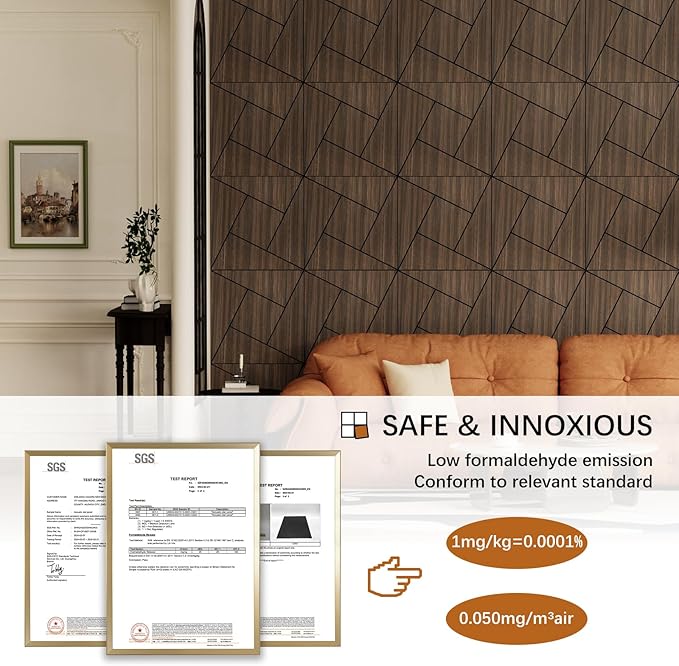 ARMURO 4 Packs Acoustic Wall Panels - Image 3