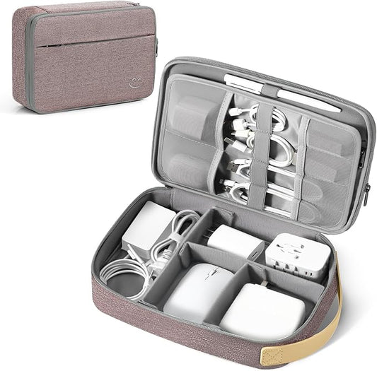 Travelkin Large Cord Organizer Travel, Electronic Organizer Travel Case by MoreThanTravel