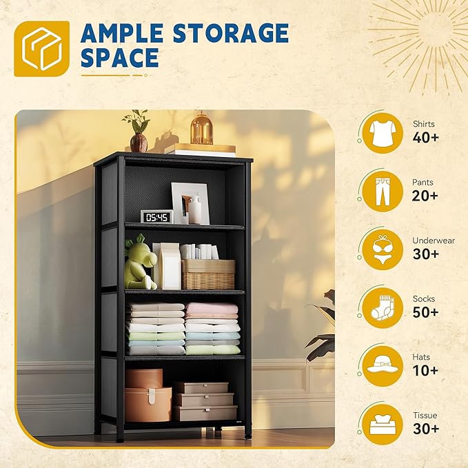 DWVO Storage Tower with 4 Drawers - Image 5