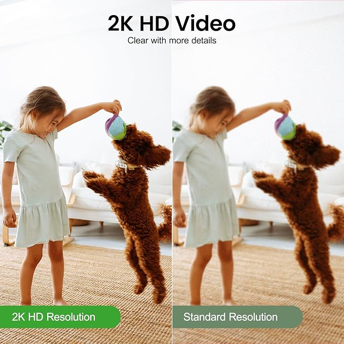 360 Cameras for Home Security-Indoor Camera Monitoring Baby/Nanny - Image 3