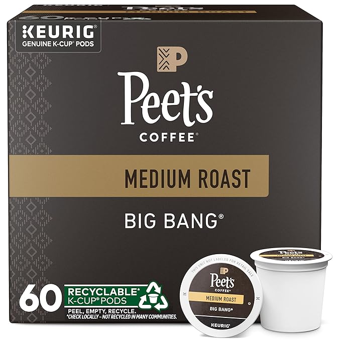 Peet's Coffee, Medium Roast Keurig K-Cup Pods by Peet%E2%80%99sCoffee