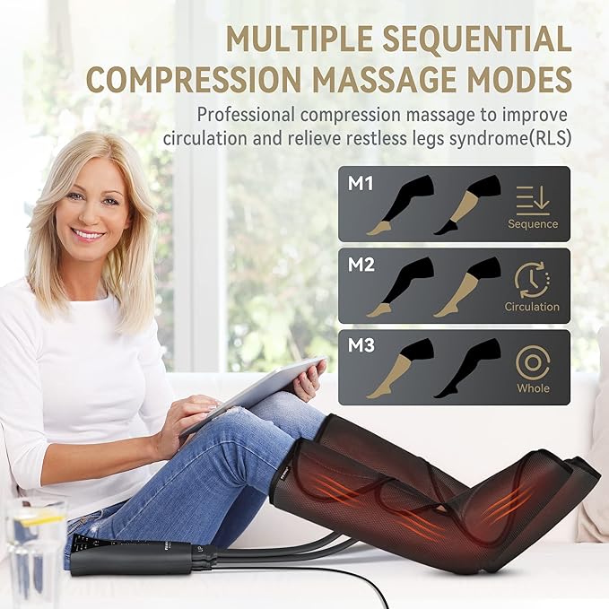 FIT KING Air Compression Leg and Foot Massager - Image 2