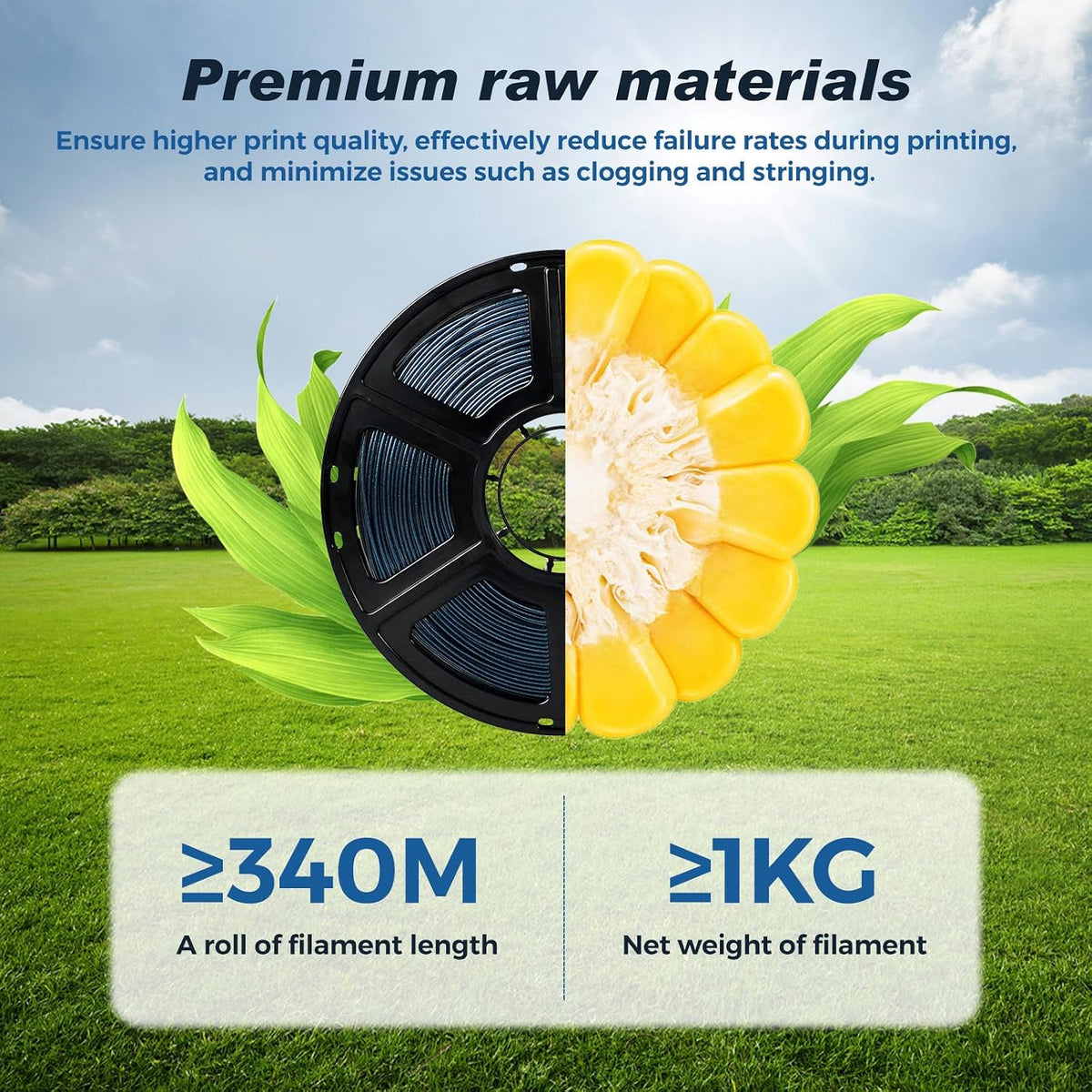 FLASHFORGE Rapid PLA Filament 1.75mm +/- 0.02mm Burnt Titanium, Max 500mm/s H...