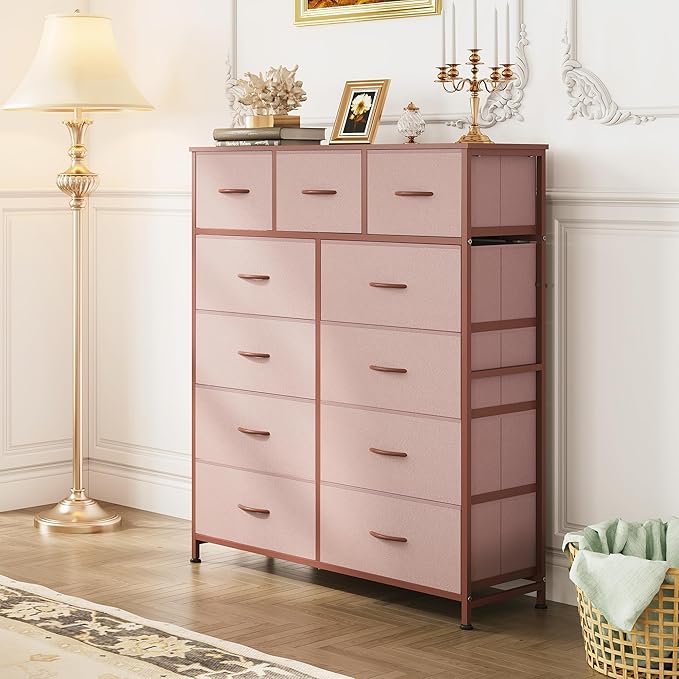 WLIVE Tall Dresser for Bedroom, Fabric Dresser Storage Tower, Chest of Drawers - Image 2