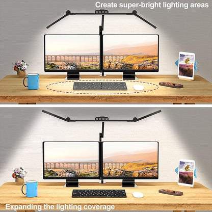 Micomlan Led Desk Lamp with Clamp, Architect Desk Lamp - Image 2