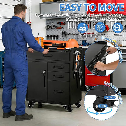 Metal Garage Storage Cabinet - Image 7