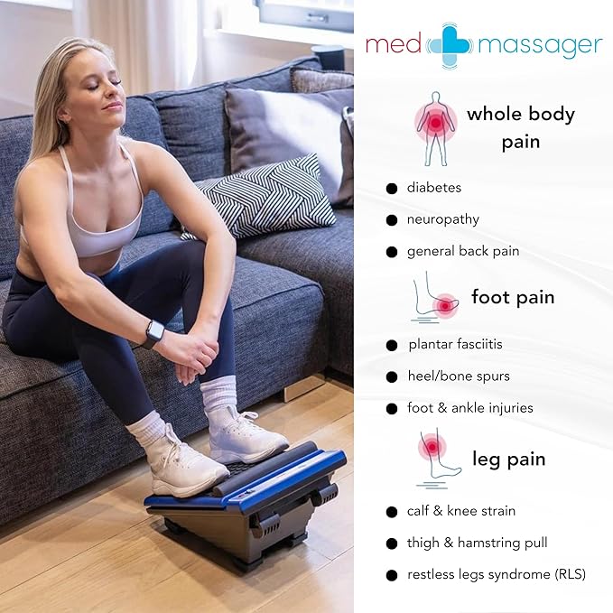 MedMassager Foot and Body Massager Classic Bundle | Deep Tissue Massage Therapy - Image 4