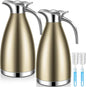 Uiifan 2 Pcs 68 oz Thermal Coffee Carafe Insulated Stainless Steel Coffee Carafe by Uiifan