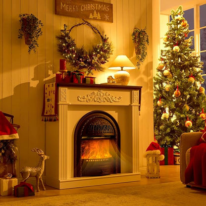 45" Birdcage-Style Electric Fireplace - Image 3